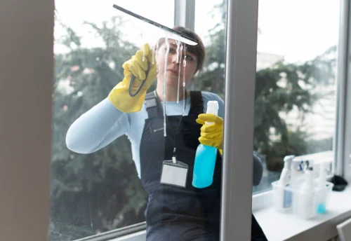 Nettoyage de vitres intérieures et extérieures à Neuilly-le-Brignon